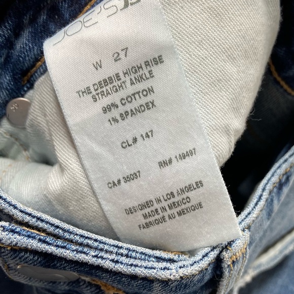 JOE’S Jeans The Debbie High Rise Straight Ankle - Picture 13 of 15
